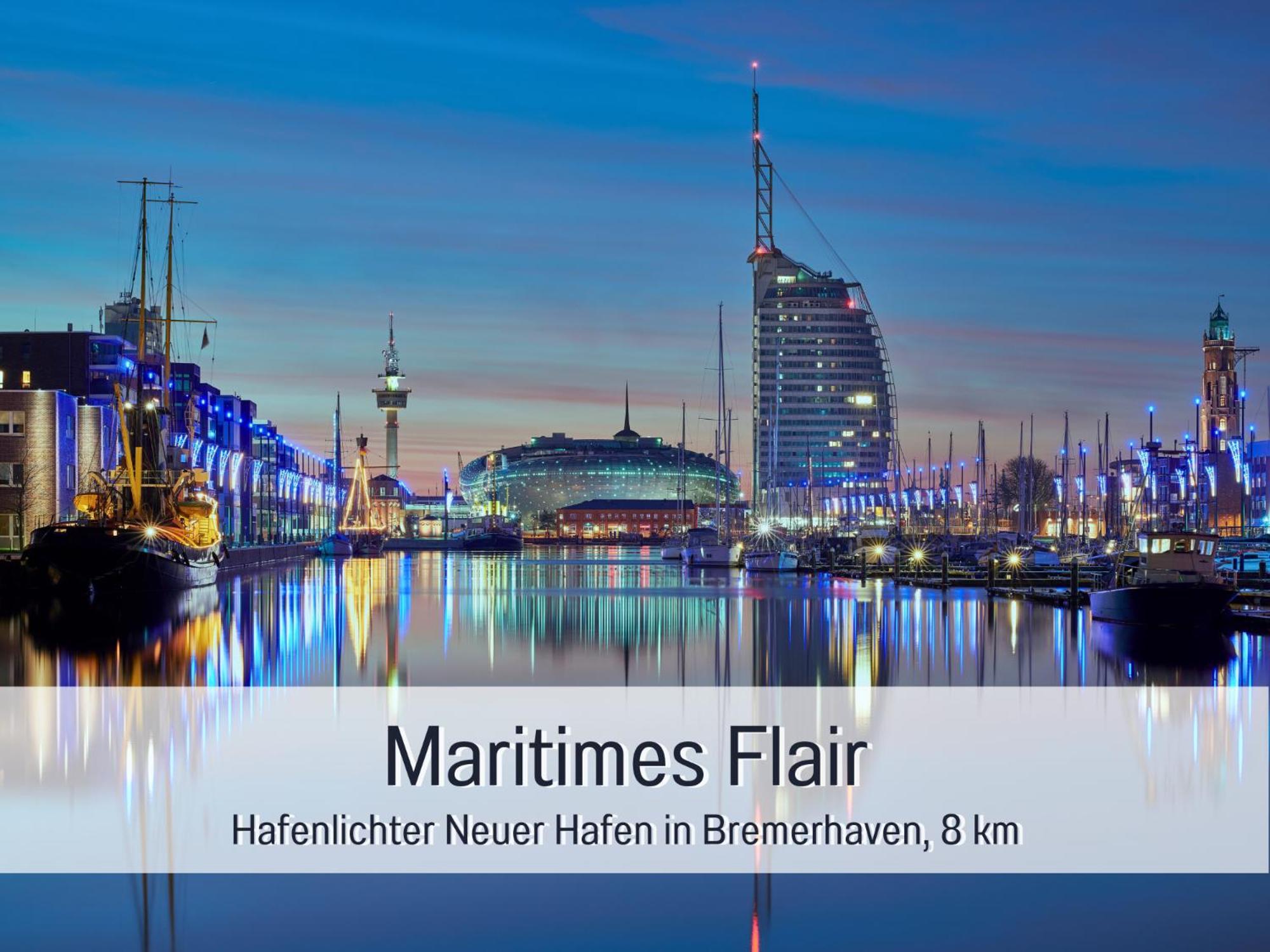 "Lilie" In Geestland-Langen, Ideal Fuer Familien & Homeoffice - Wlan & Parkplatz - 3 Zimmer, Balkon - Nahe Bremerhaven Екстериор снимка