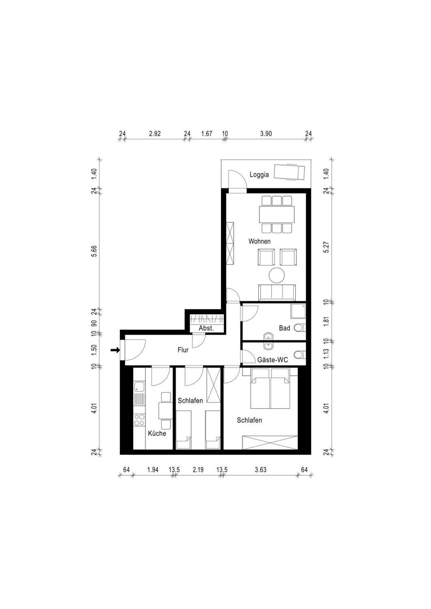 "Lilie" In Geestland-Langen, Ideal Fuer Familien & Homeoffice - Wlan & Parkplatz - 3 Zimmer, Balkon - Nahe Bremerhaven Екстериор снимка